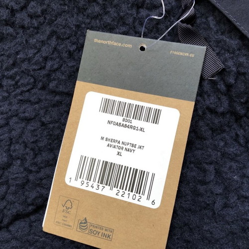 The North Face Sherpa Nuptse Jacket new, XL, dark blue