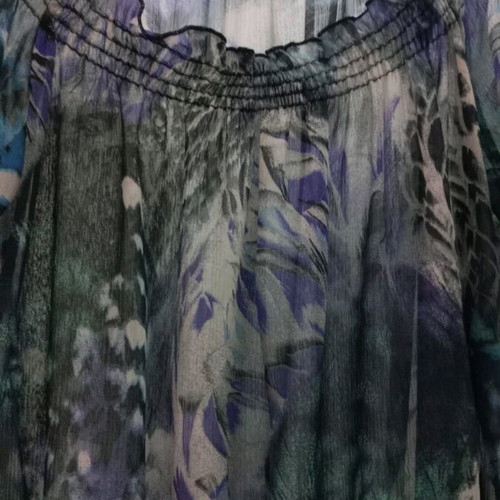 Women's blouse like new multicolor size S