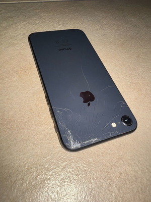 IPhone 8 64GB Black like new with minor back crack