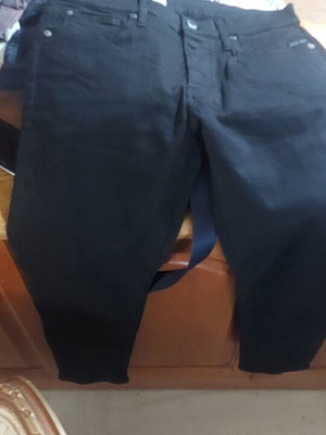 G Star Raw 3301 μαύρο slim παντελόνι, μέγεθος S
