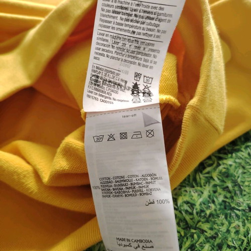 Champion Crewneck Shirt XL used, yellow
