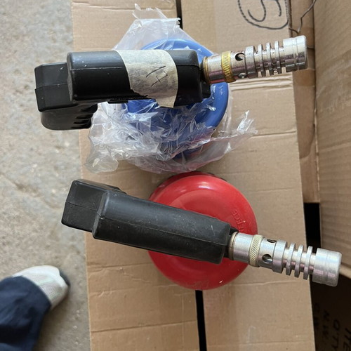 Calfer Gas FL.301 plastic gas torch, pack of 2