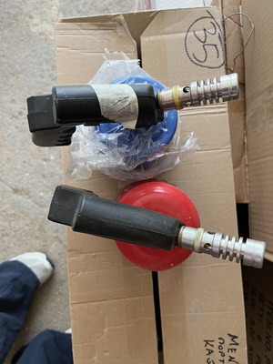 Calfer Gas FL.301 plastic gas torch, pack of 2