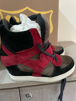 Παπούτσια Ash μπότες σαν καινούργιο, καστόρ, νούμερο 37, πολύχρωμα