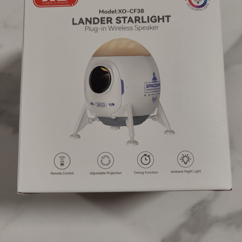 XO Smart Projector LED RGB lamp with speaker like new