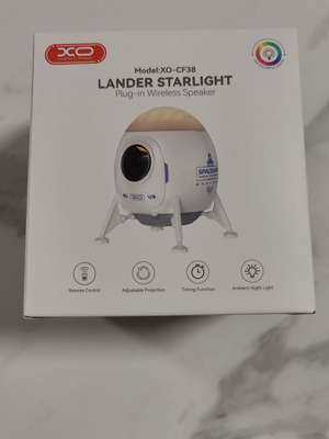 XO Smart Projector LED RGB lamp with speaker like new