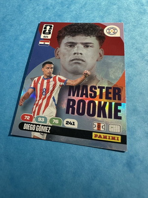 Panini Adrenalyn XL FIFA World Cup 2026 Diego Gómez Master Rookie Card new