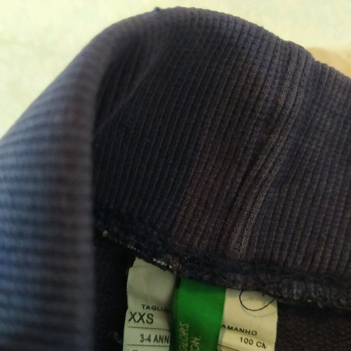 Benetton boys' sweatpants 2-3 years like new, blue