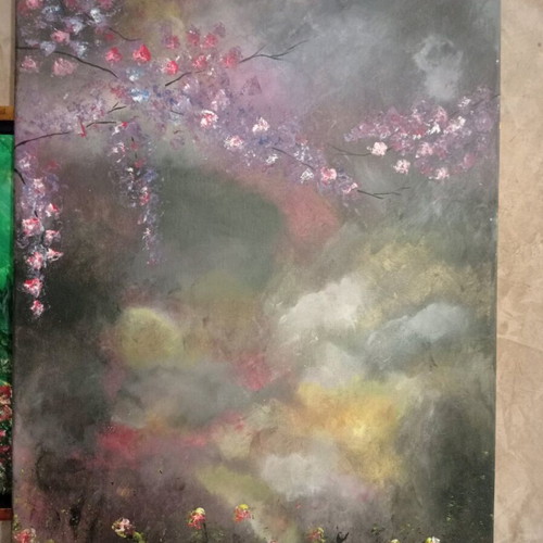 Romantic Handmade Painting New