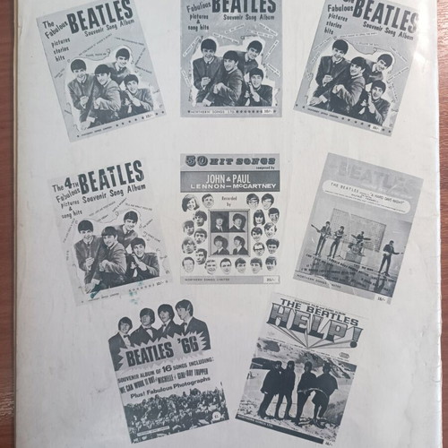 McCartney Songbook sheet music used, 1970 Northern Songs edition