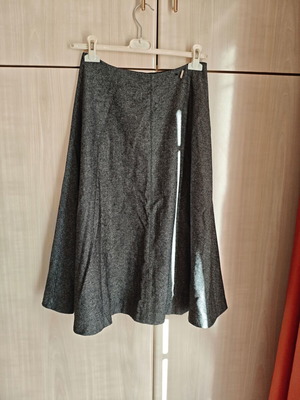 BSB women's flared skirt gray like new, size L