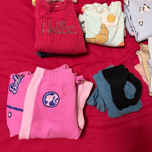 Winter clothes for 4-year-old girl like new, pack