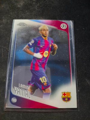Topps Chrome 2025-26 UEFA Club Competitions κάρτα Lamine Yamal #10 Base