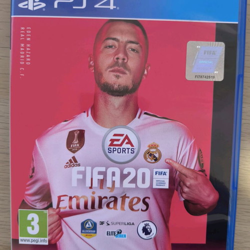 FIFA 20 for PS4 like new with all inserts