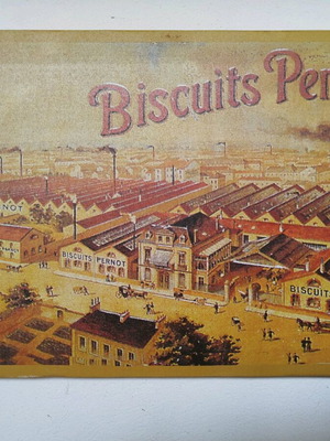 Framed old advertising poster new