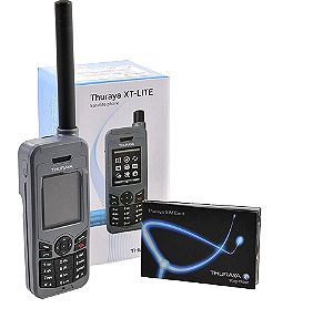 Δορυφορικό τηλέφωνο Thuraya XT LITE Satellite Phone σφραγισμένο, 2 χρόνια εγγύηση, και με κάρτα SIM παγκόσμιας εμβέλειας