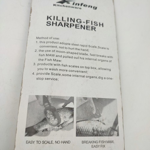 Fish scaler kitchen tool new in packaging