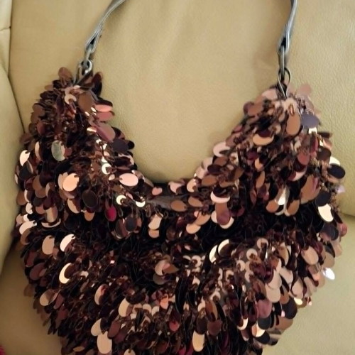 Collection of 3 evening bags with sequins