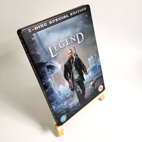 I Am Legend Steelbook DVD used, 2 discs with English subtitles