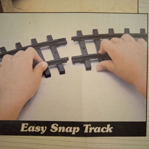 Train tracks like new 18 large pieces by New Bright