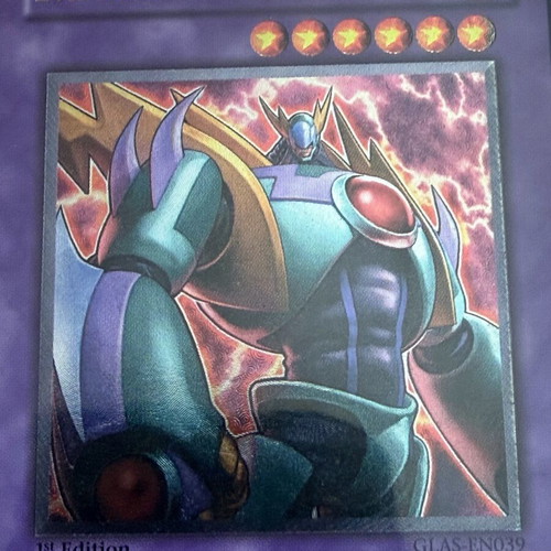 Evil HERO Lightning Golem Ultimate Rare 1st Edition like new
