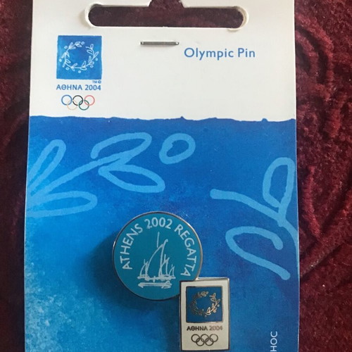 Pin Athens 2002 Regata new