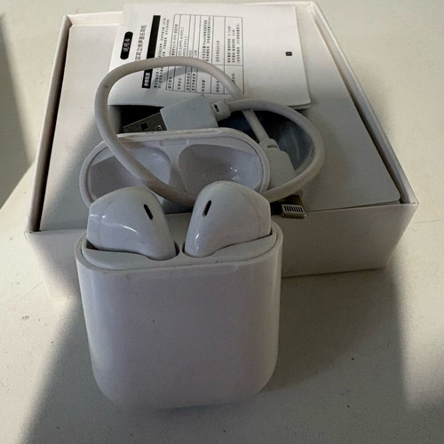 i12 TWS Wireless Earbuds like new with Charging Case
