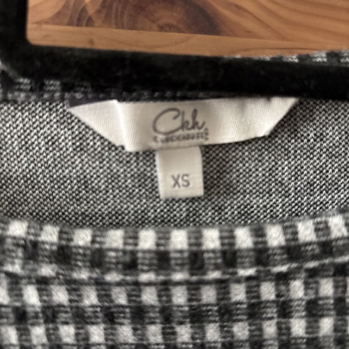 Dress size XS like new, black and white by C&A