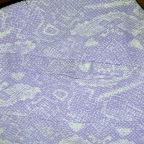 Skirt and top set vintage used purple