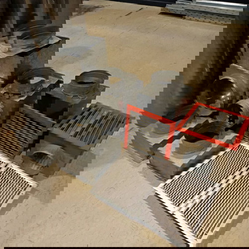 Επαγγελματικός εξοπλισμός εξαερισμού μεταχειρισμένος με παρελκόμενα 2HP για 50-100τμ