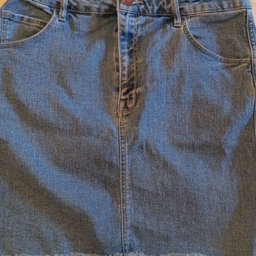 Mini denim skirt H&M like new, blue, size 40