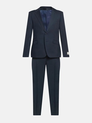 Douglas Hayward Wool Suit Bond new, black and brown