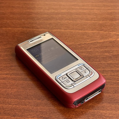 Nokia E65 phone used in excellent condition with original charger