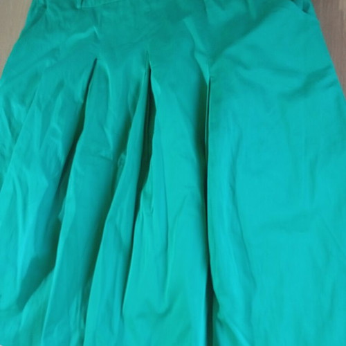 Lussile women's skirt emerald green L-XL like new