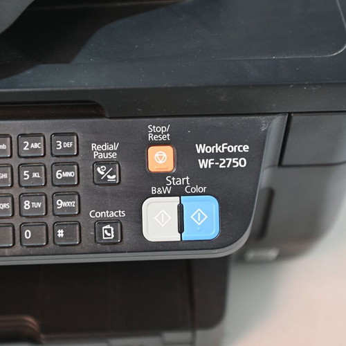 Epson WorkForce WF-2750 multifunction printer Wi-Fi with 5 inks like new