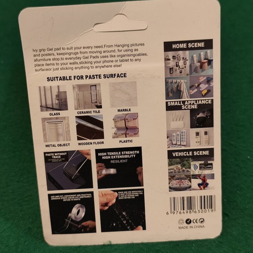 Dasheng Technology Ivy Grip Nano Tape transparent double-sided silicone tape