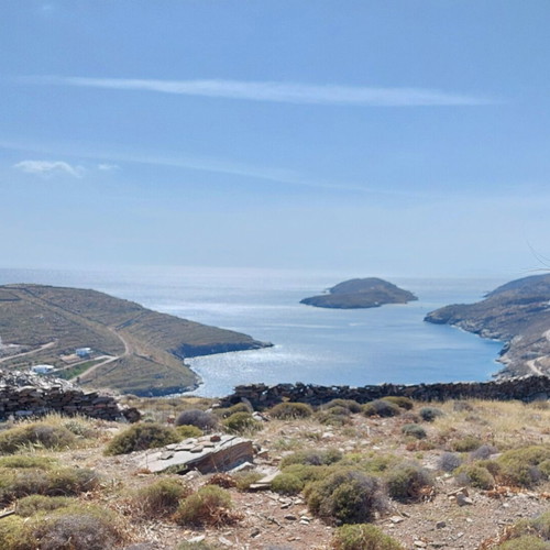 Agricultural land 16000 m² with panoramic sea view in Kythnos, Cyclades