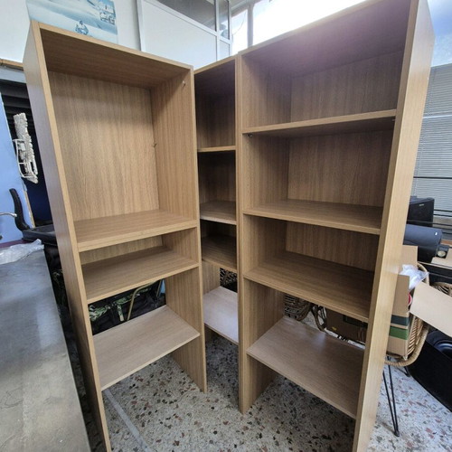 Bookcases set of 3, 200cm × 45cm, like new