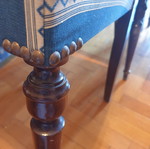 Wooden handmade dining chairs, set of 6
