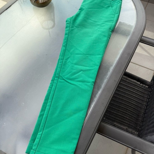 Vintage Moutaki chino women's pants green like new