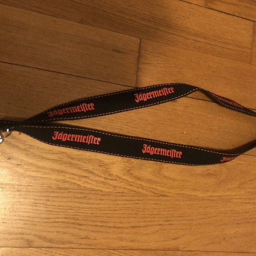 Jagermeister promotional lanyard vintage like new, 90-100cm