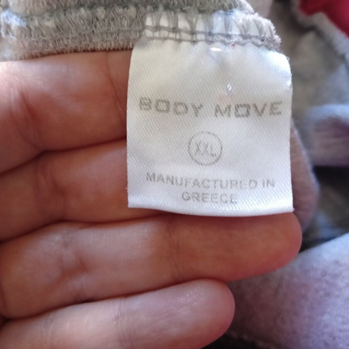 Body Move women's grey sweatpants used, size XXL