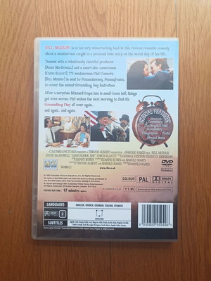 Groundhog Day DVD μεταχειρισμένο με ελληνικούς υπότιτλους, αισθηματική κωμωδία