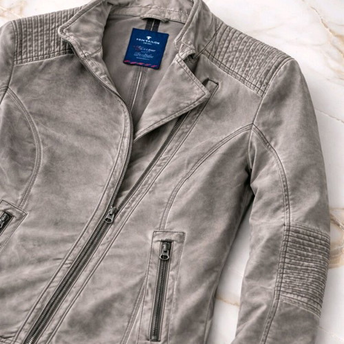 Tom Tailor Ladies Jacket gray like new, size L