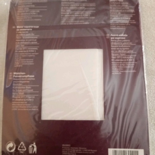 Girls' thick white tights 40DEN new
