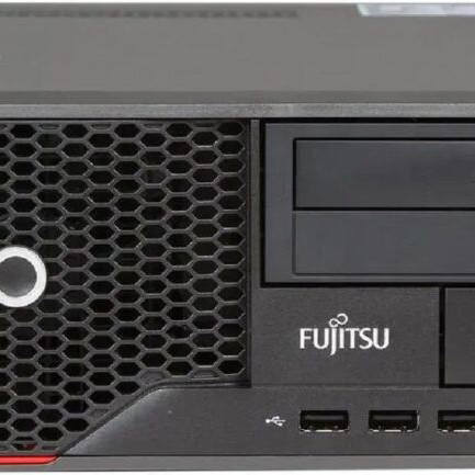 Fujitsu Esprimo desktop computer quad boot with Windows XP, Vista, 7, 10