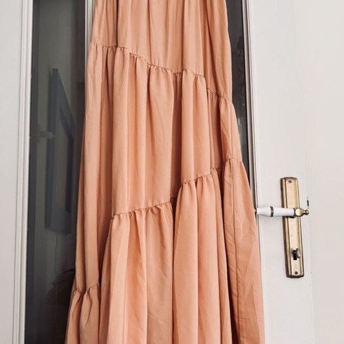 Maxi dress BSB Jeans used, peach color, size XS