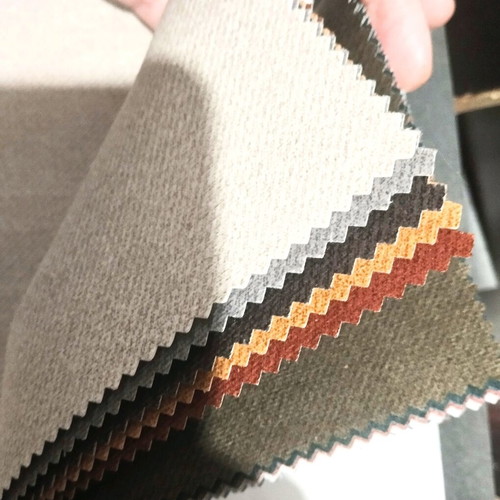 Premium waterproof fabric sample palette in muted shades, new