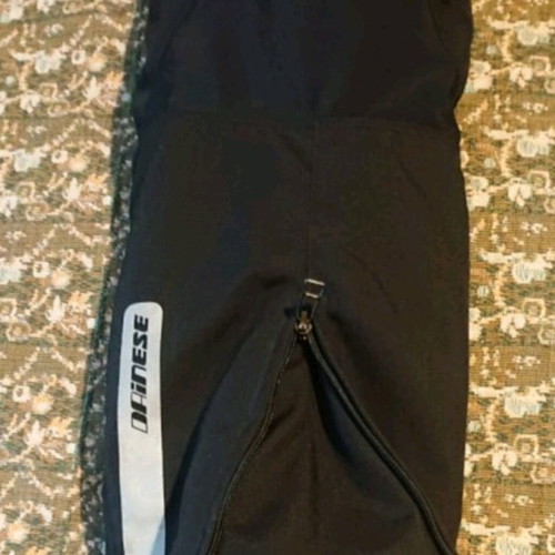 Dainese women's motorcycle pants like new with D-Dry membrane and protectors