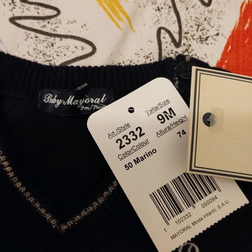 Mayoral vest for 9 months new with tags